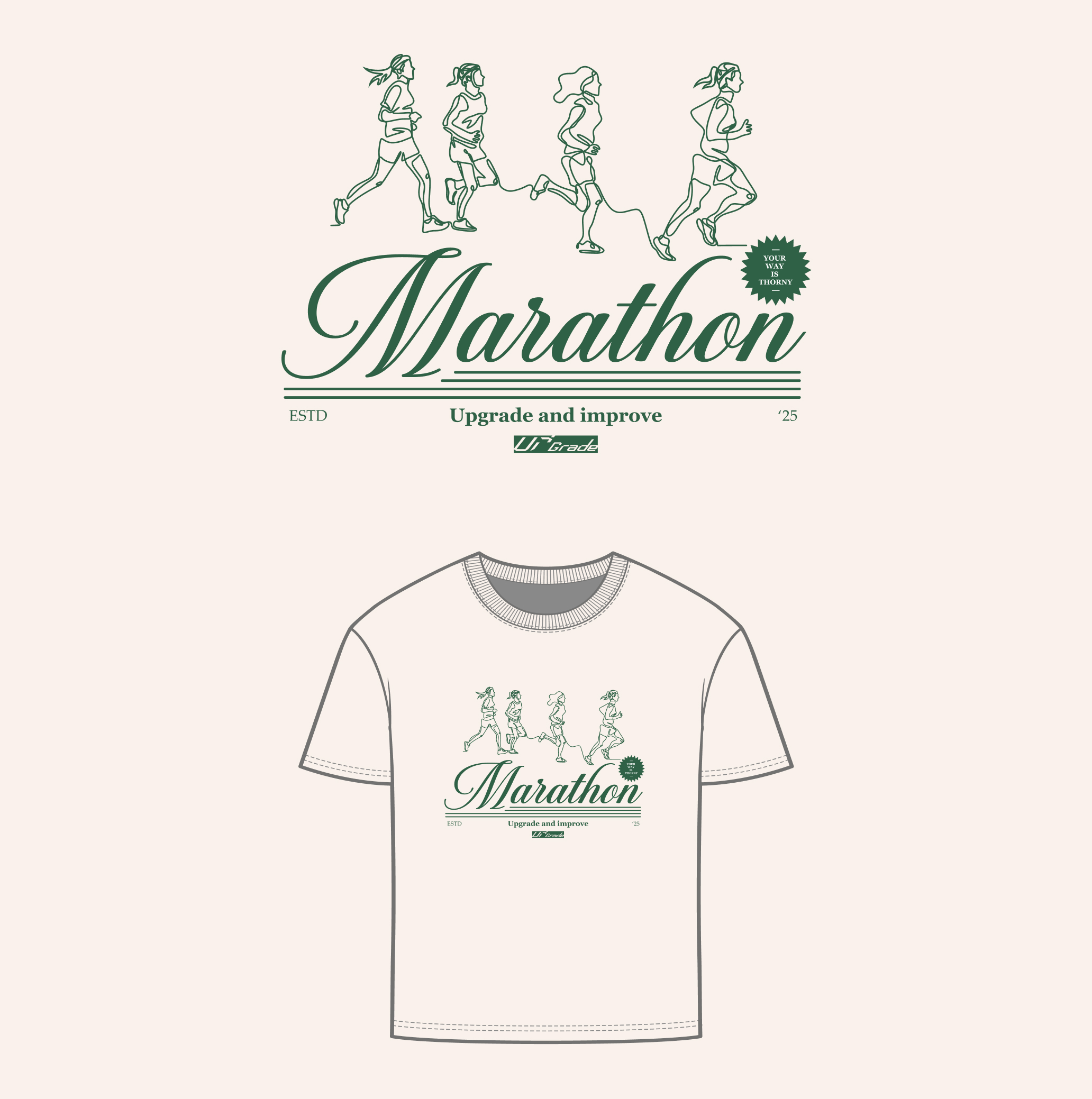 Принт на макете